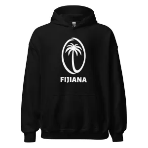 Fijiana White Logo Hoodie