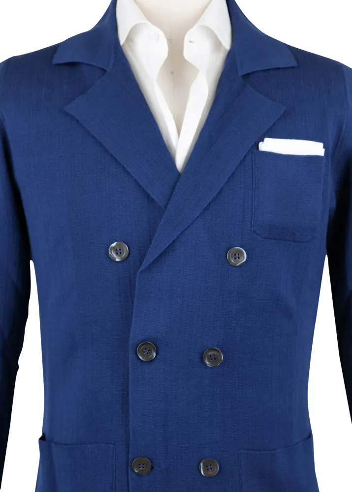 Fiori Di Lusso Navy Blue Resort Jacket