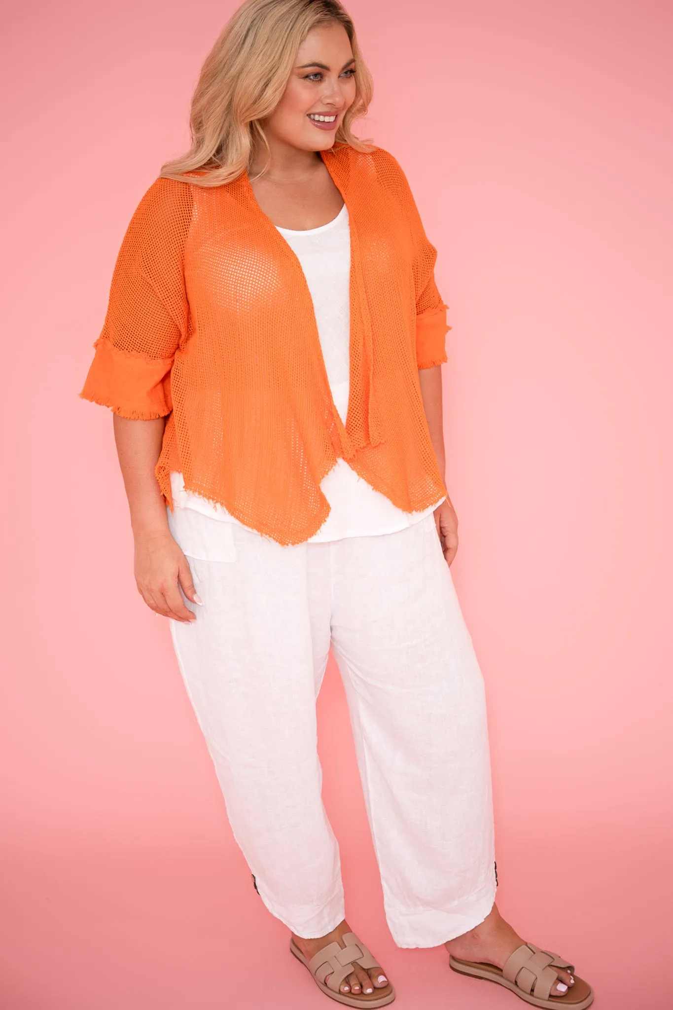 Fisherman Jacket | Orange