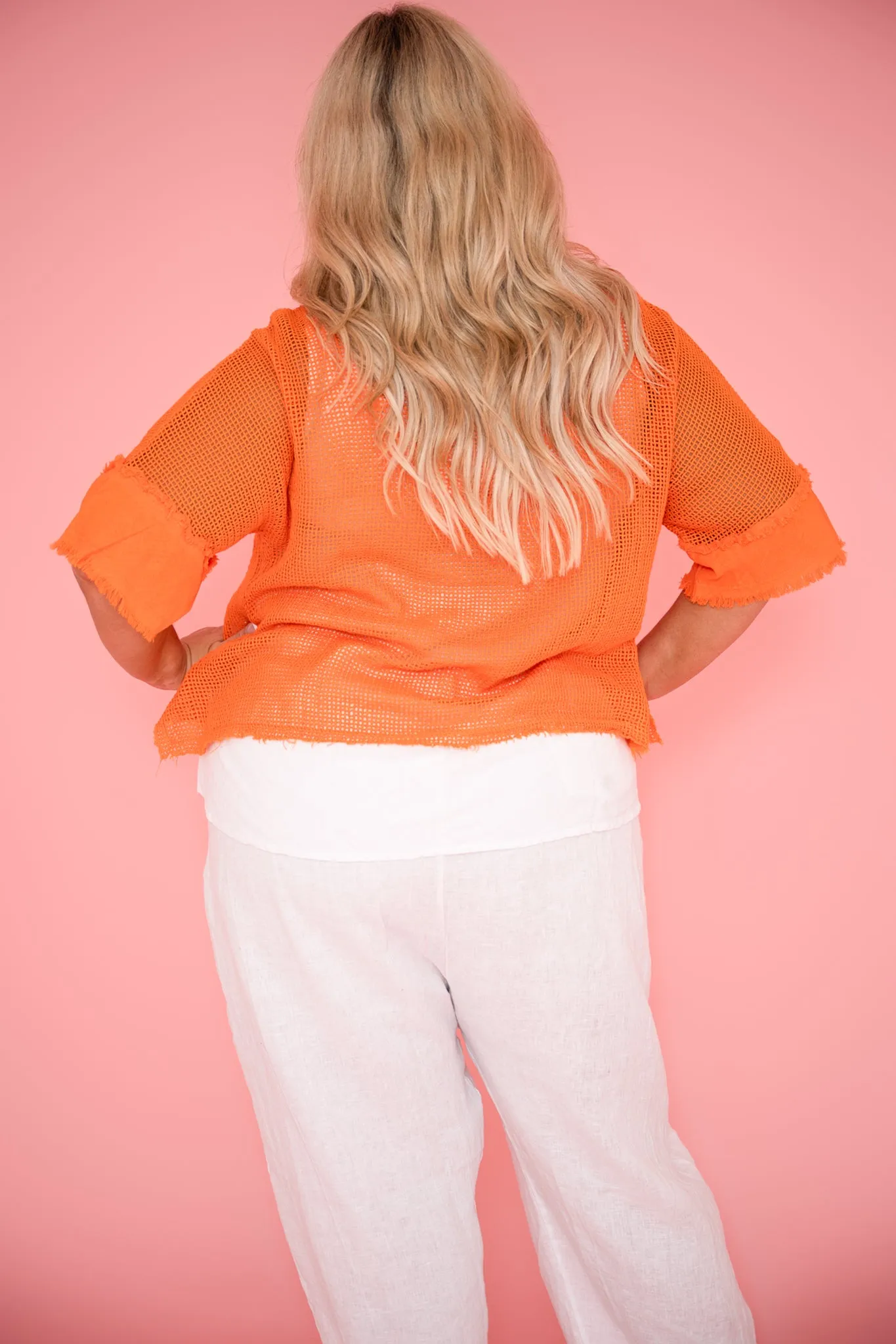 Fisherman Jacket | Orange
