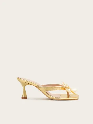 Fleurs Blanches Sandals