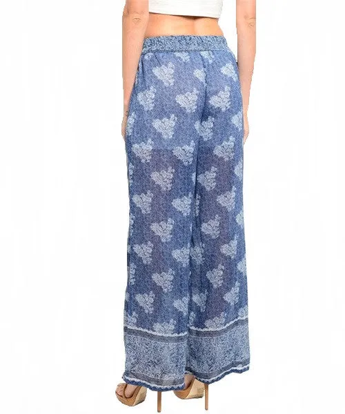 Floral Palazzo Pants