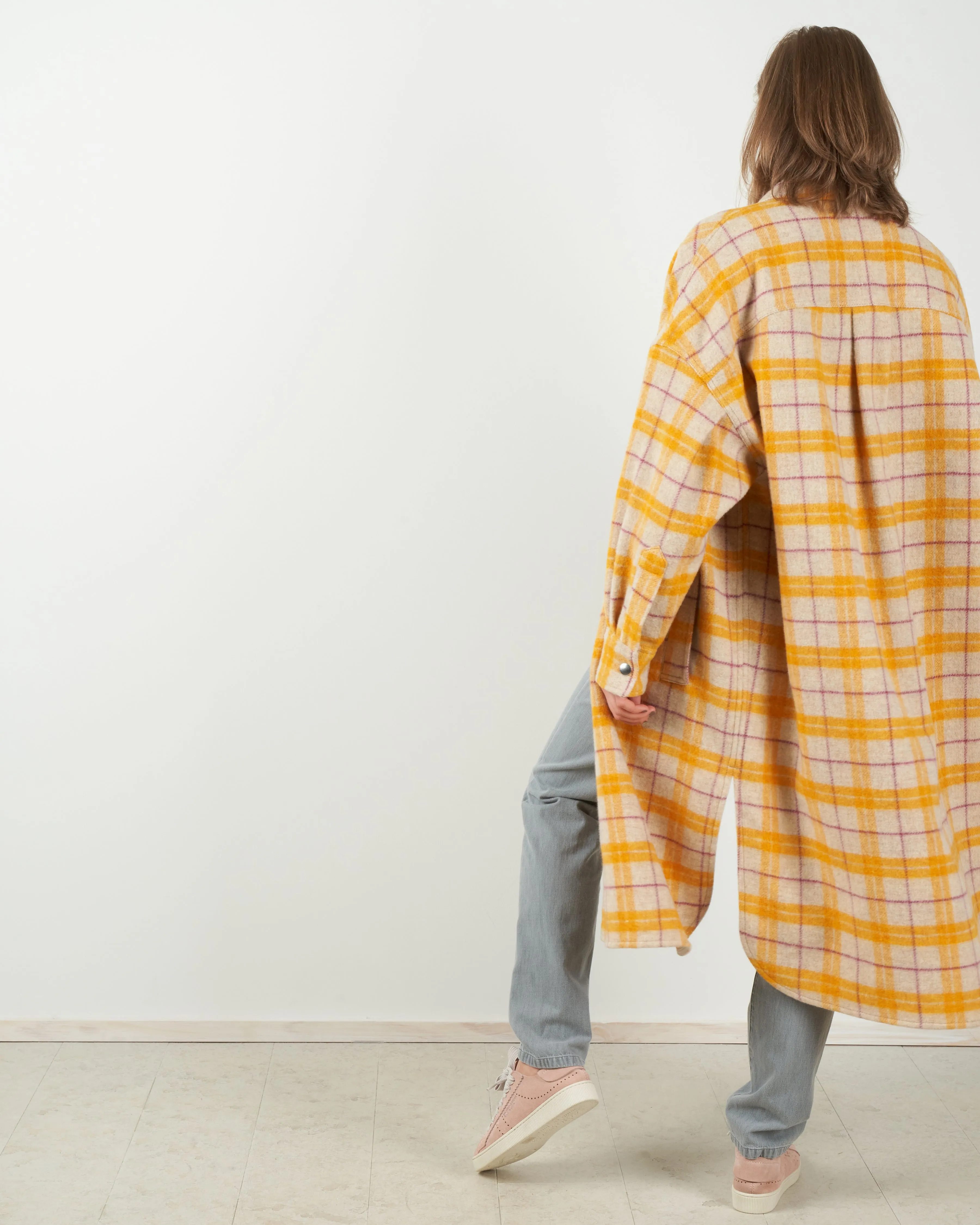 fontia coat - yellow