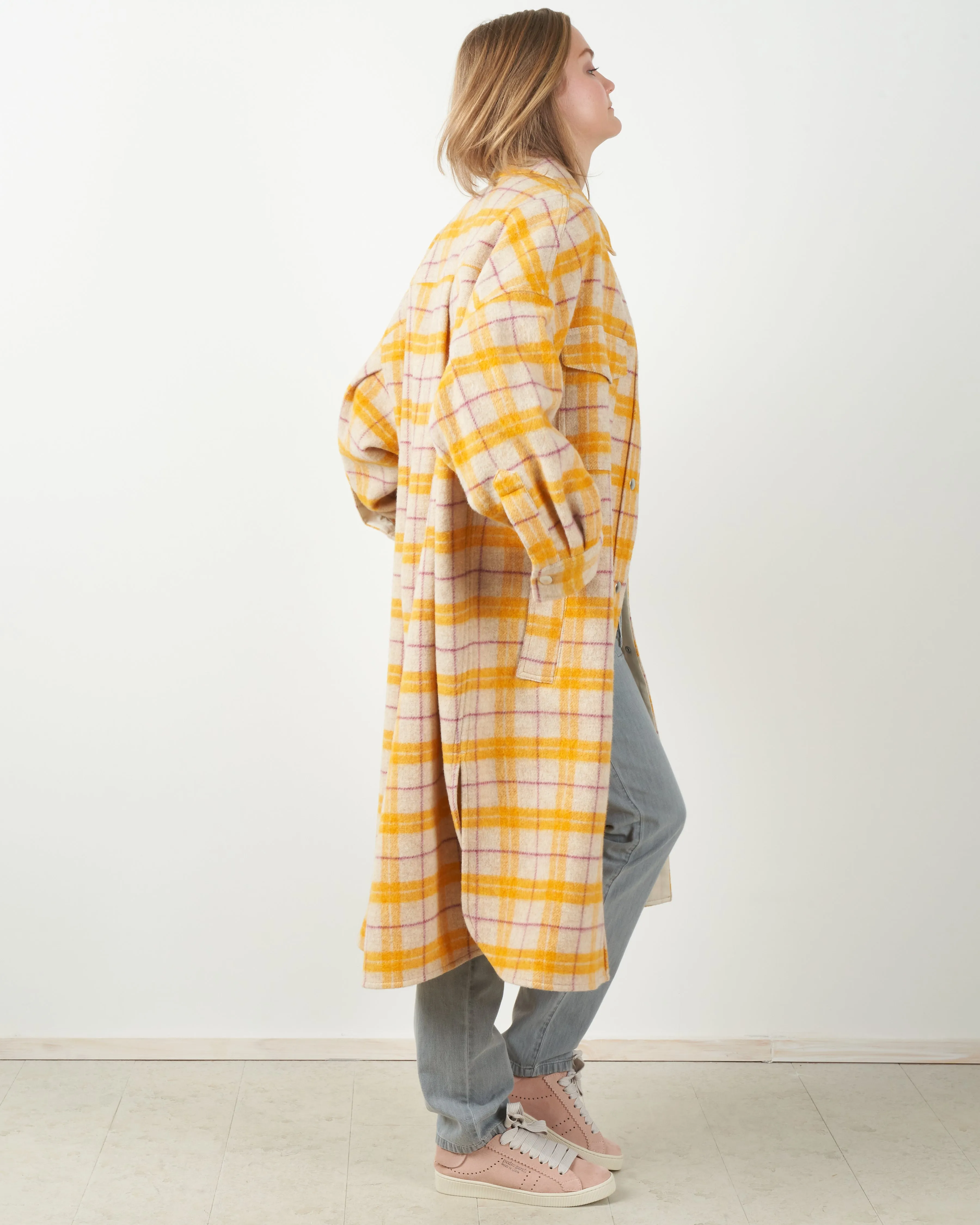 fontia coat - yellow