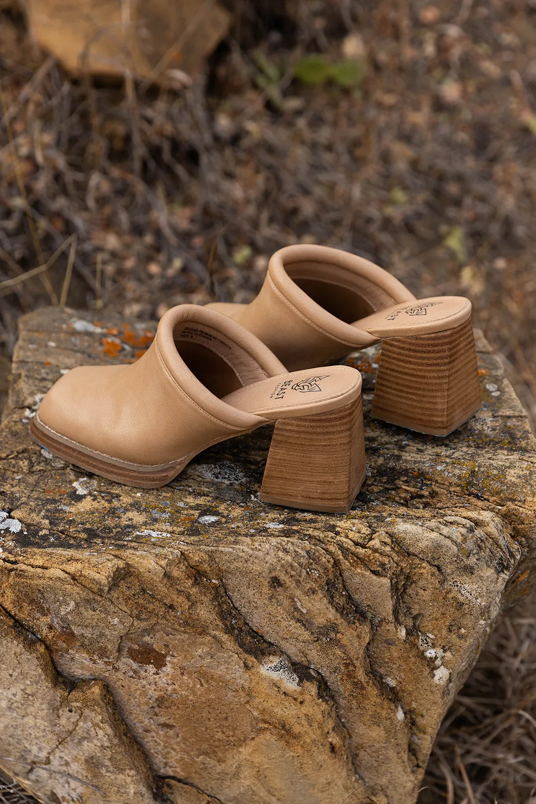 Francesca Block Heel Mule