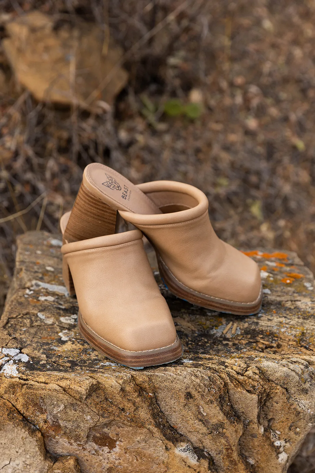 Francesca Block Heel Mule