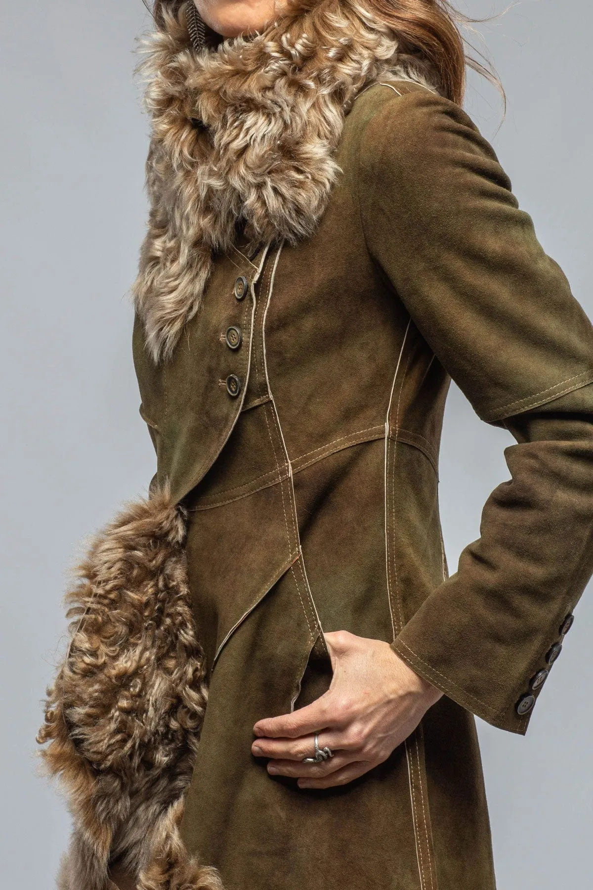 French Military Leather Coat