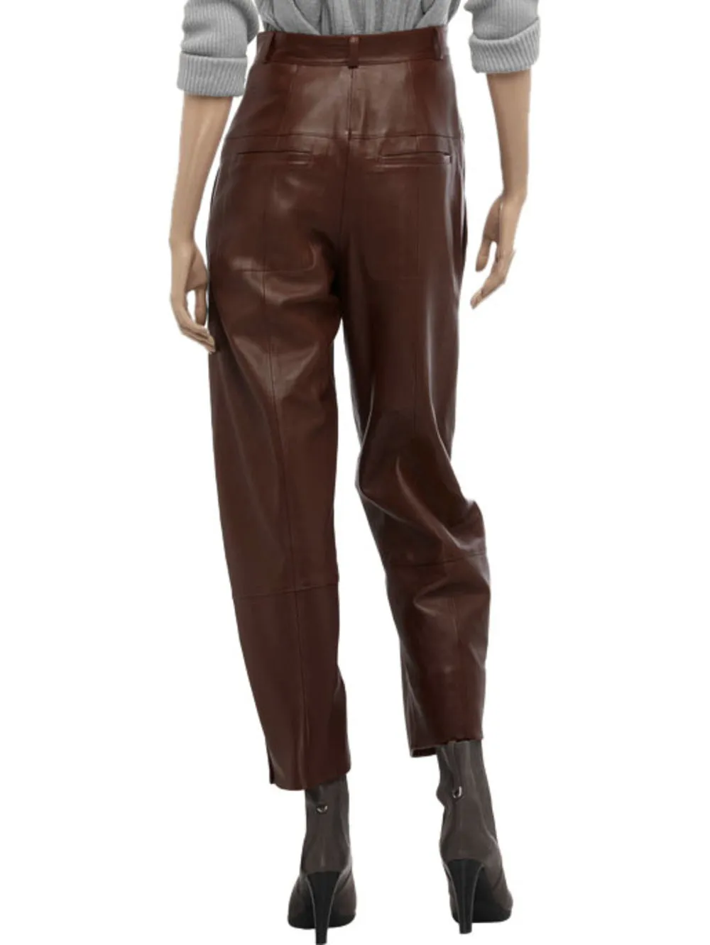 Funky Loose Leather Pants