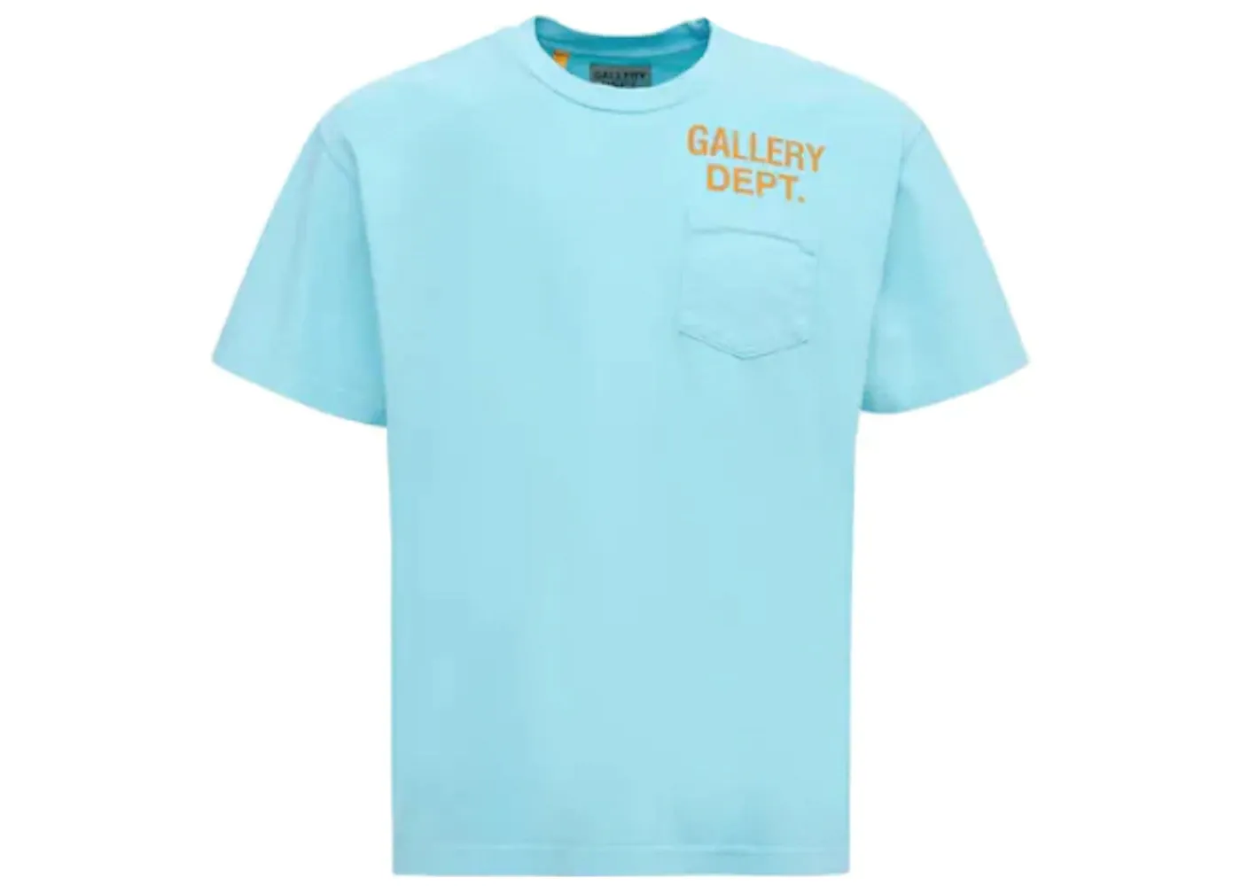 Gallery Dept. "Vintage Souvenir" Pocket Tee Turquoise Blue