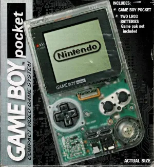 Gameboy Pocket i æske (Transparent)