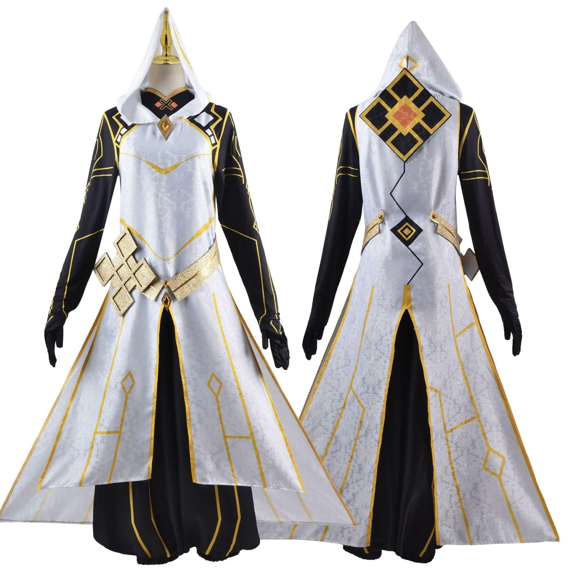 Genshin Impact Zhongli Archon Outfit Cosplay Costume