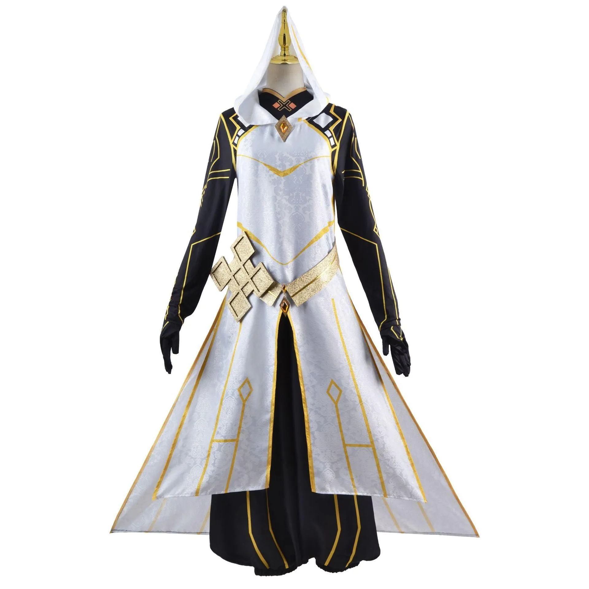 Genshin Impact Zhongli Archon Outfit Cosplay Costume