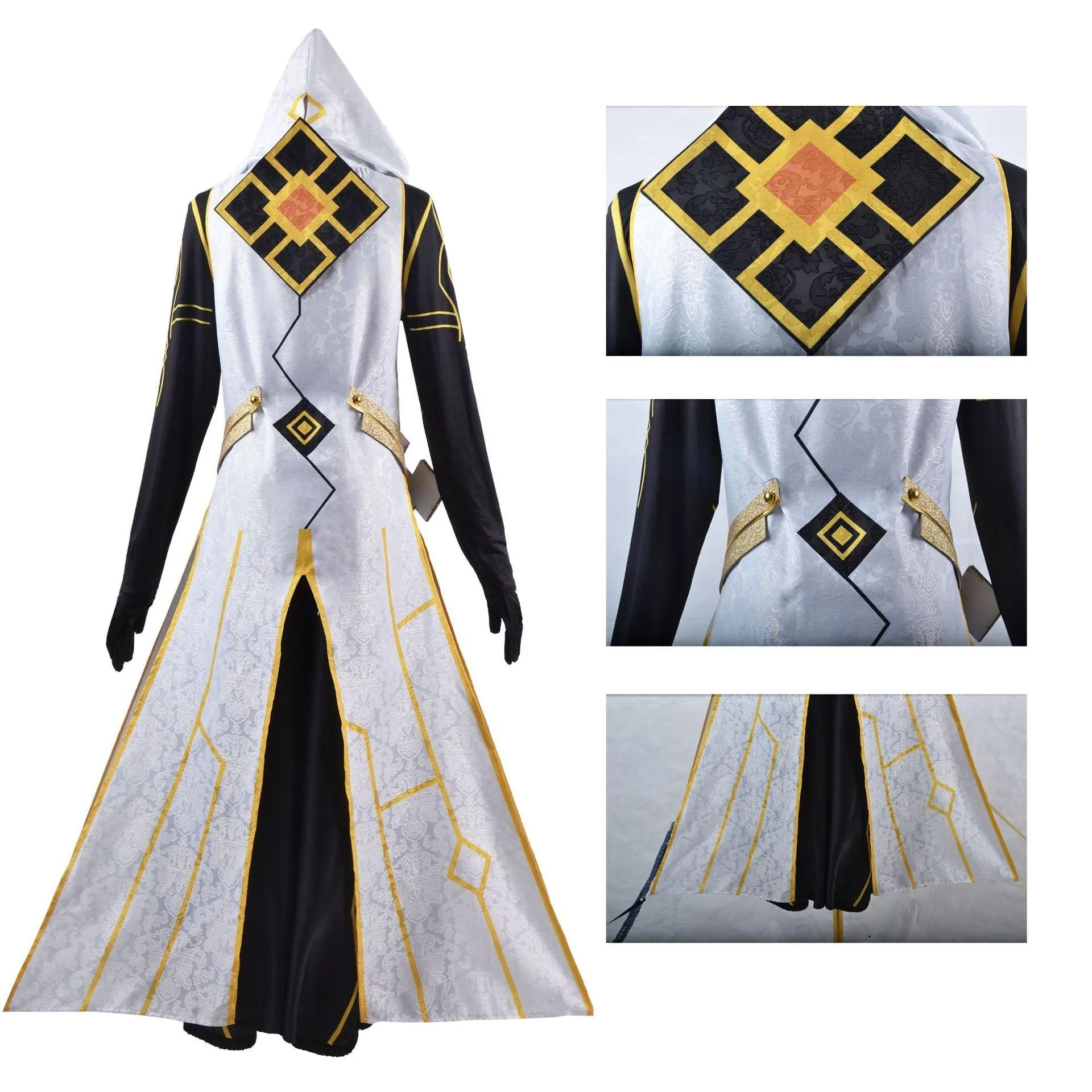 Genshin Impact Zhongli Archon Outfit Cosplay Costume