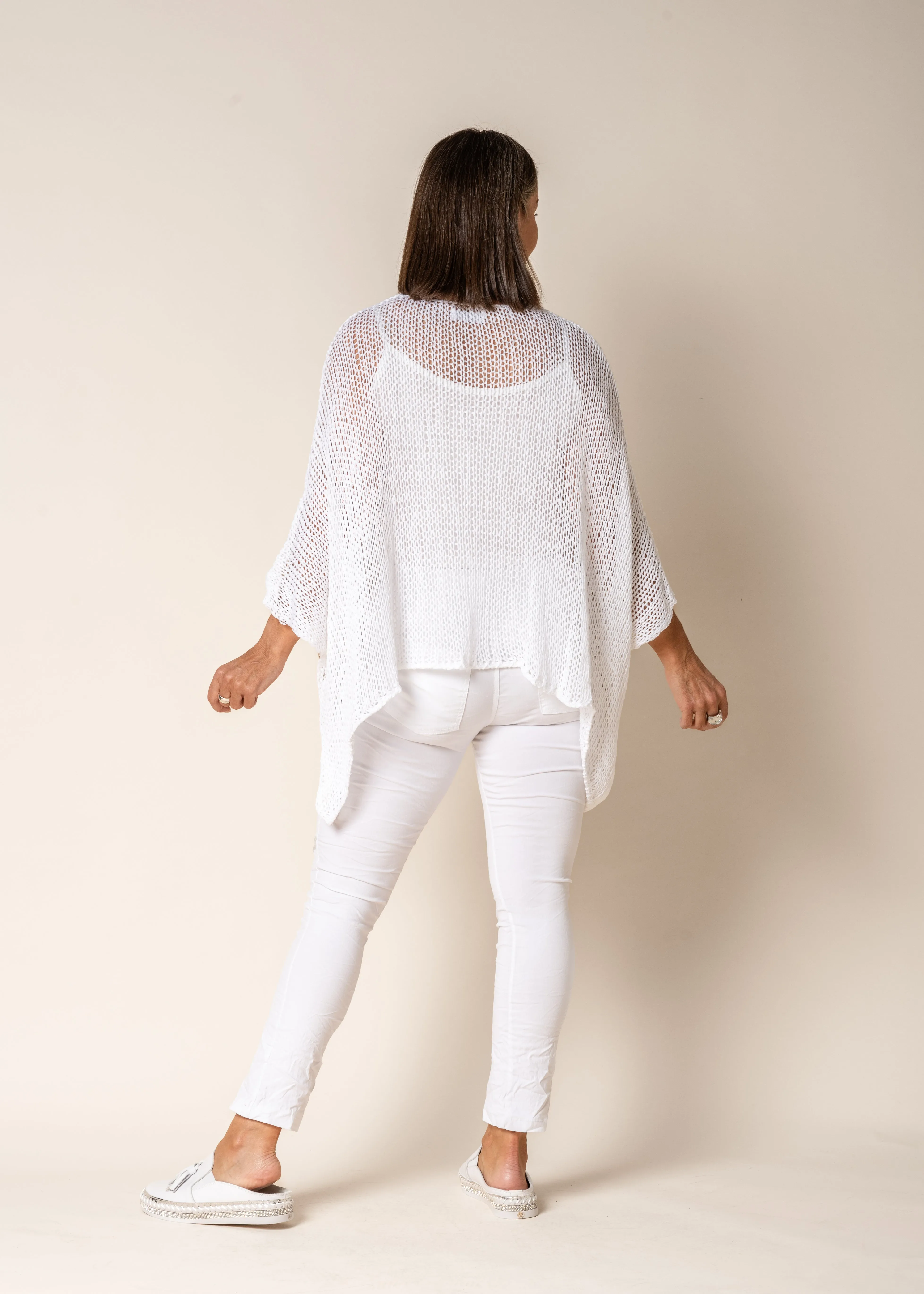 Georgiana Knit in White