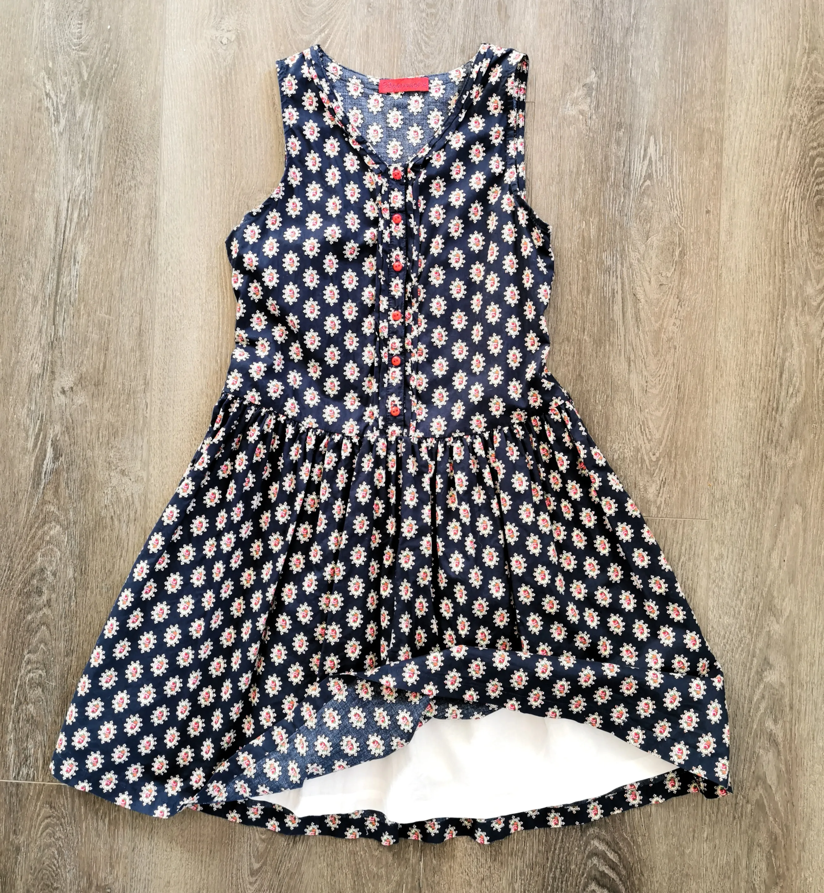 GIRL SIZE 14 YEARS - PEPPERMINT, Sleeveless Summer Dress EUC B41