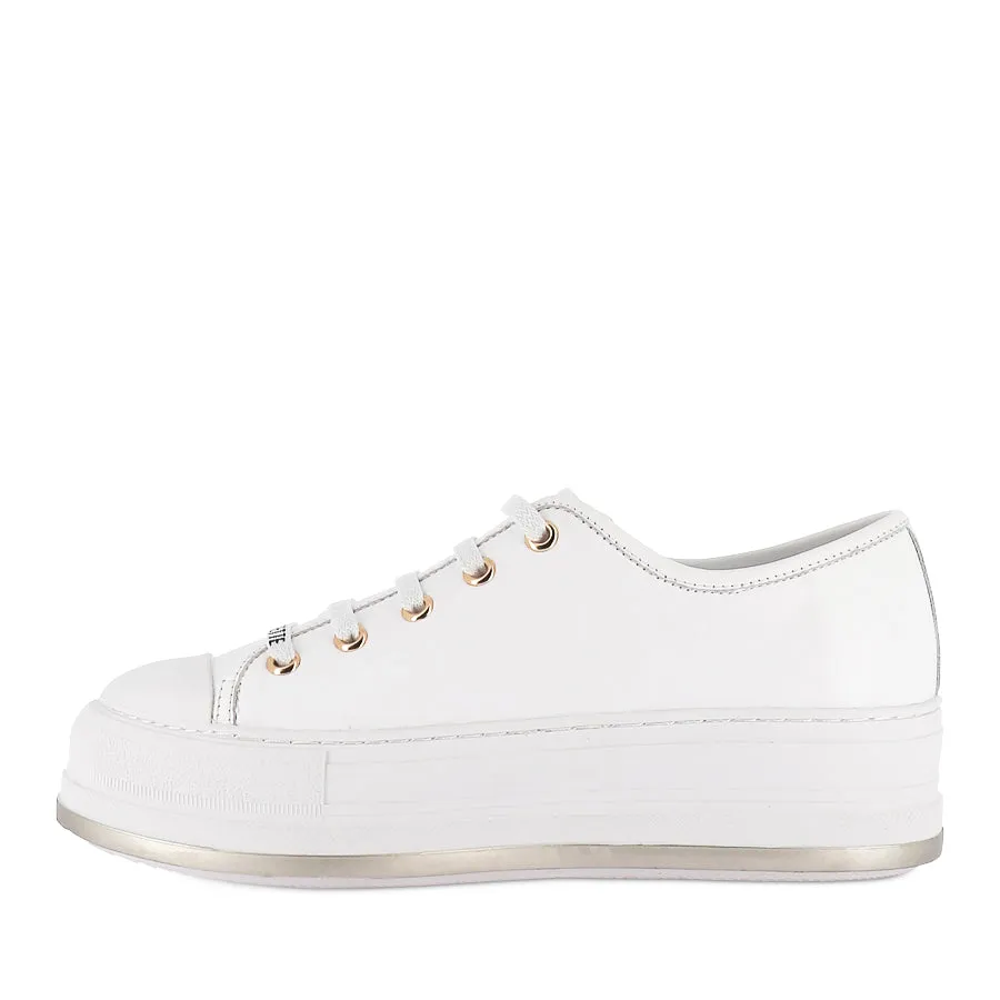 GIZA - WHITE LEATHER