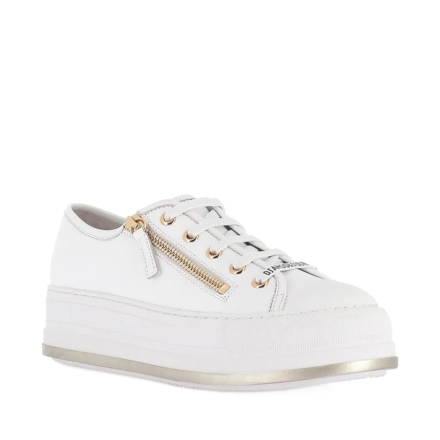 GIZA - WHITE LEATHER