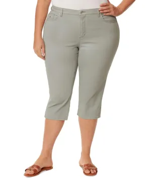 Gloria Vanderbilt Womens Plus Size Amanda Capri-Length Jeans 30185627