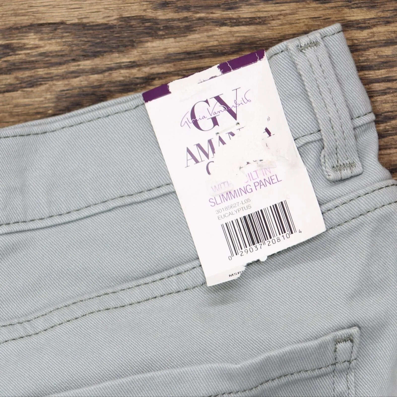Gloria Vanderbilt Womens Plus Size Amanda Capri-Length Jeans 30185627