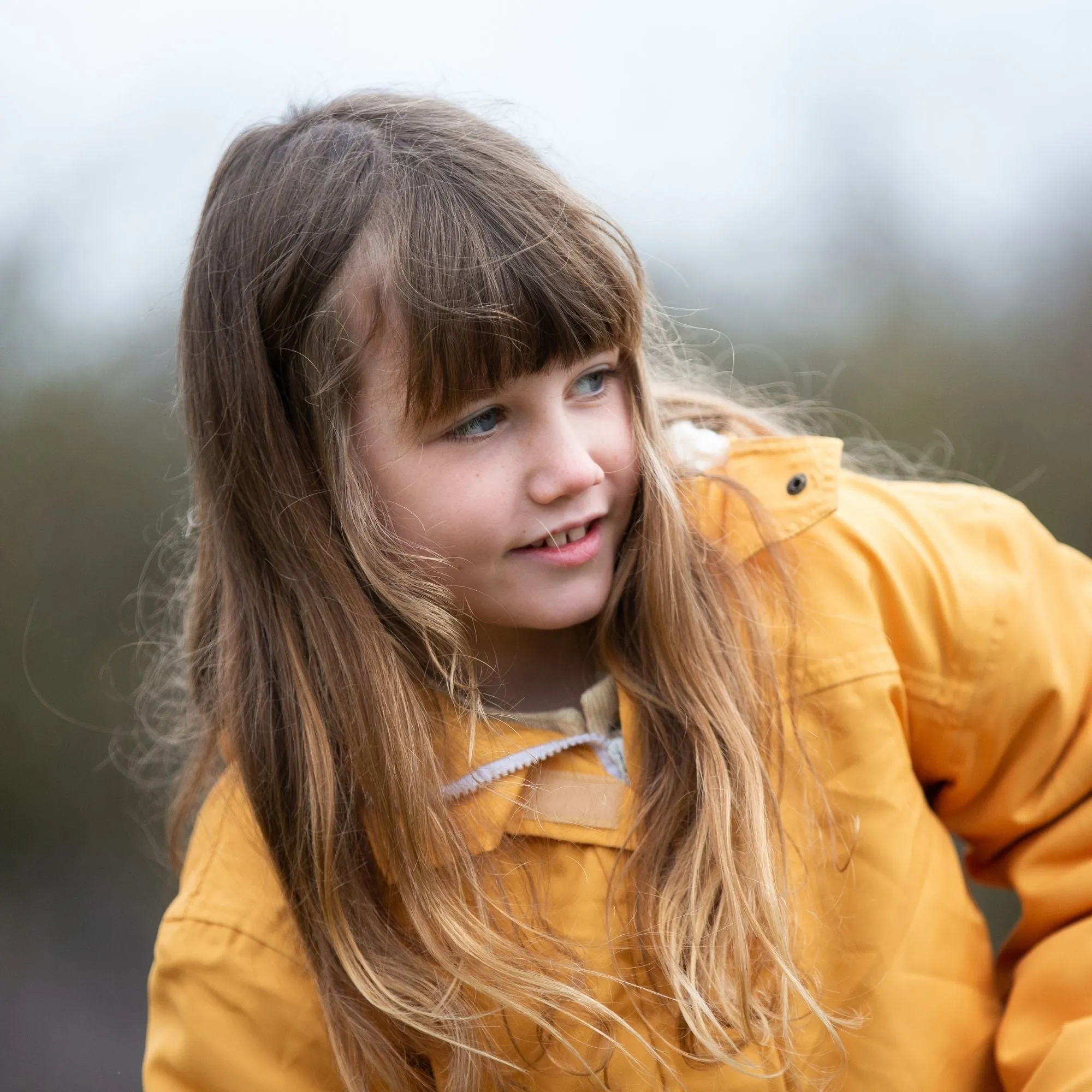 Gold Recycled Waterproof Winter Coat