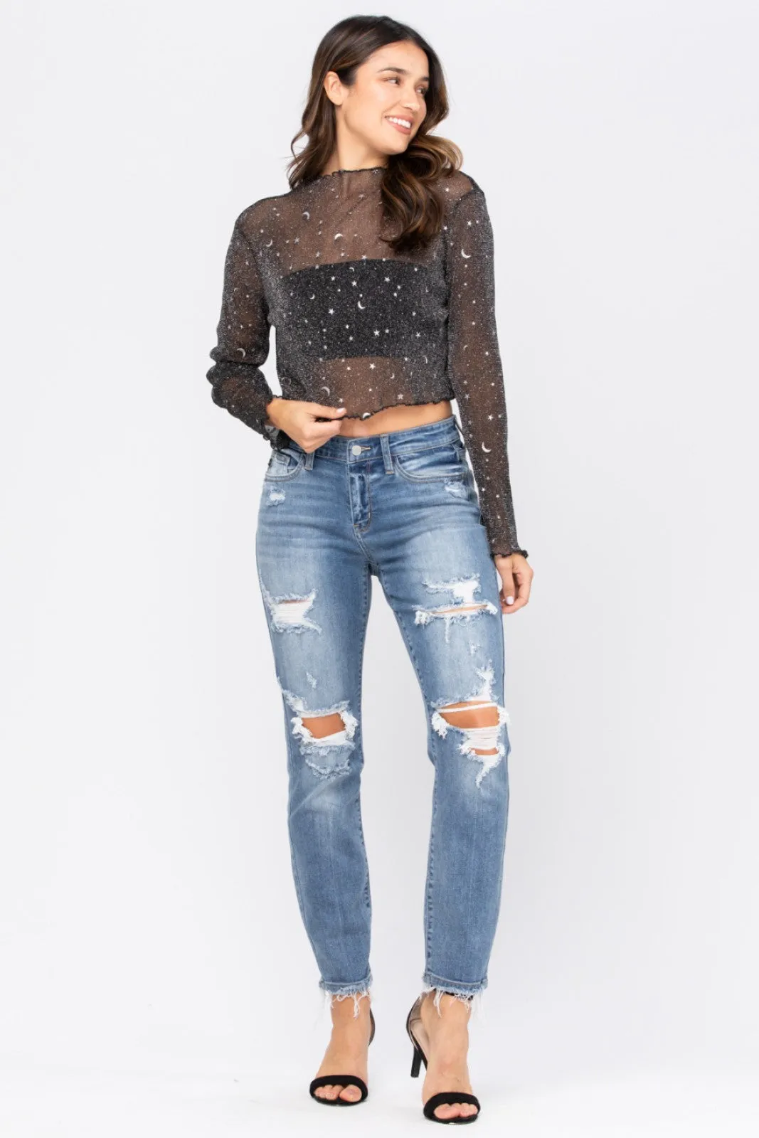 Good To Go Judy Blue Boyfriend Fit Jeans
