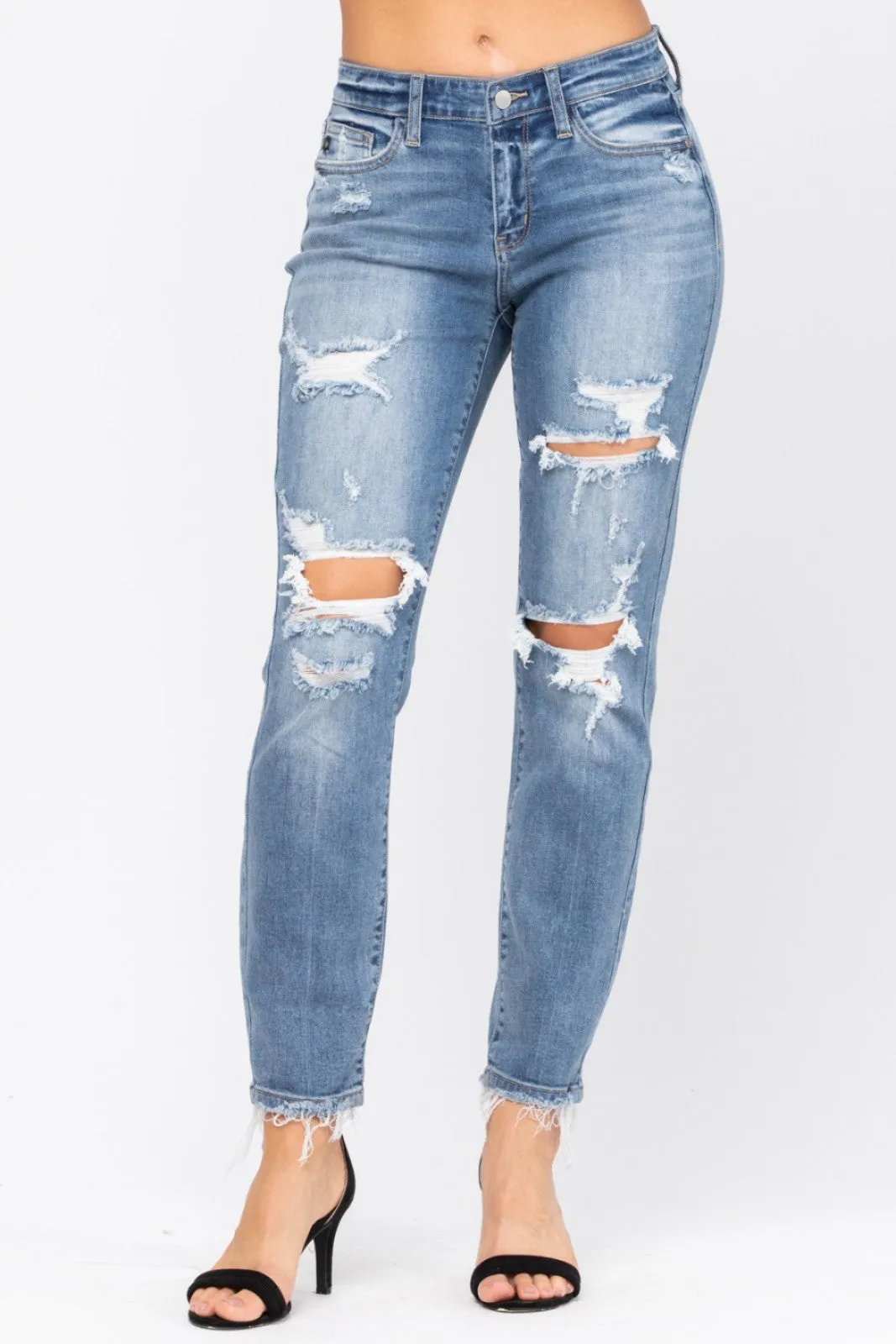 Good To Go Judy Blue Boyfriend Fit Jeans