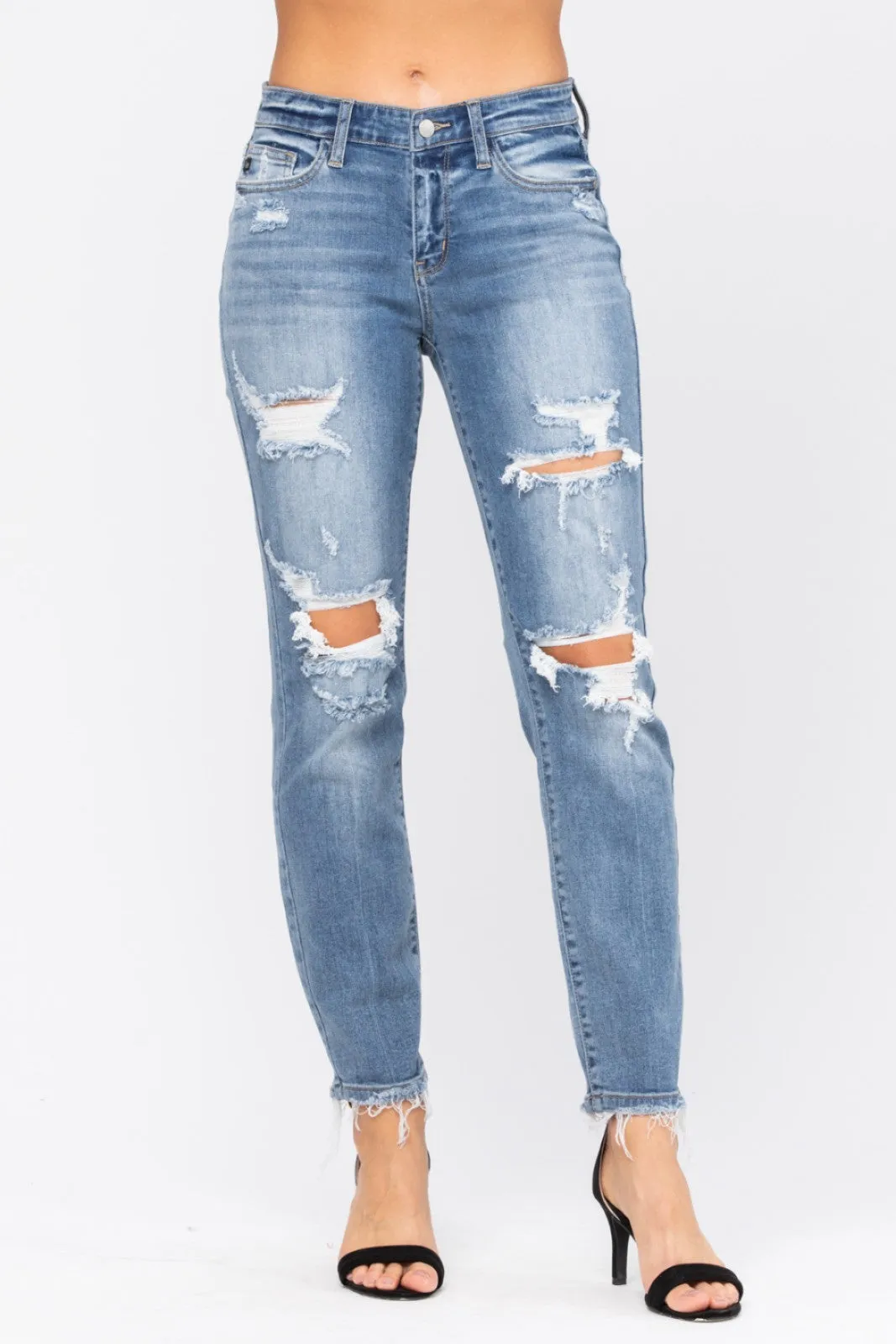 Good To Go Judy Blue Boyfriend Fit Jeans