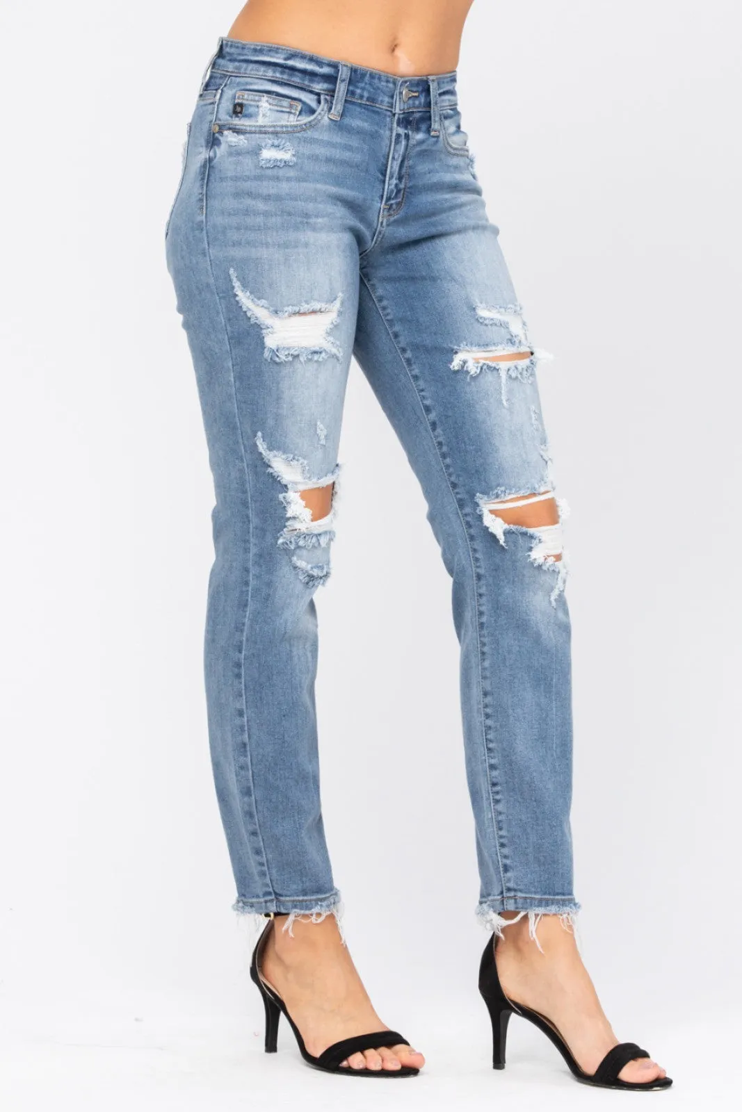 Good To Go Judy Blue Boyfriend Fit Jeans