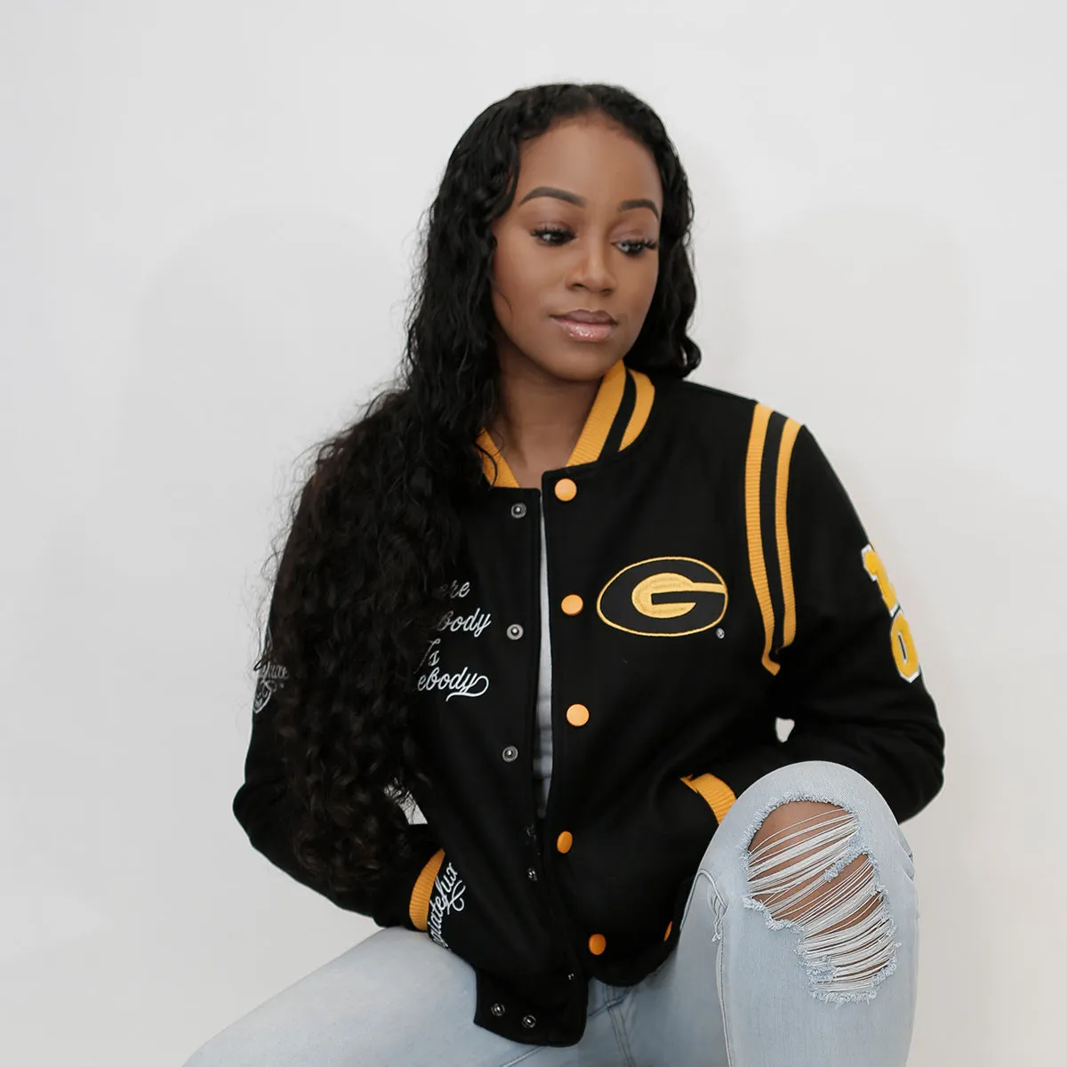 Grambling State | GRAMFAAM VARSITY JACKET UNISEX (K)