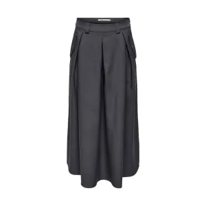 Gray Polyester Skirt