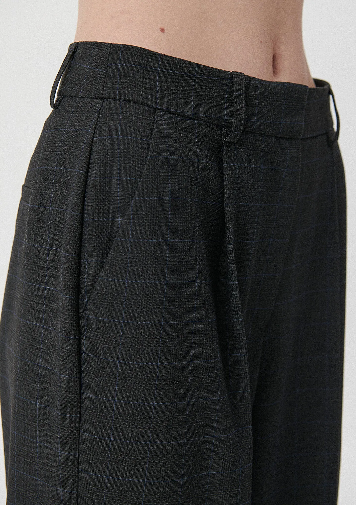 Gray Wide Leg Pants