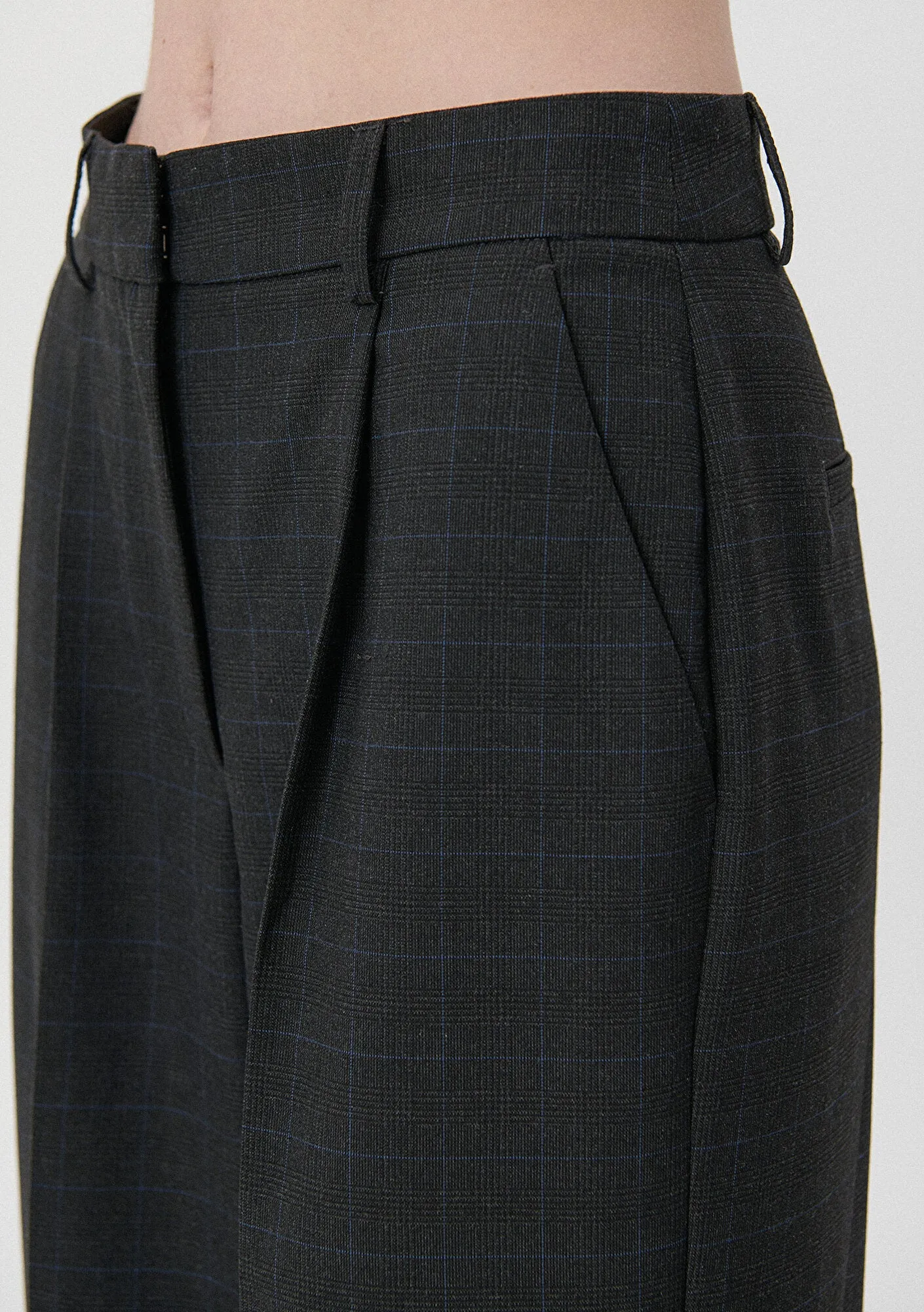 Gray Wide Leg Pants