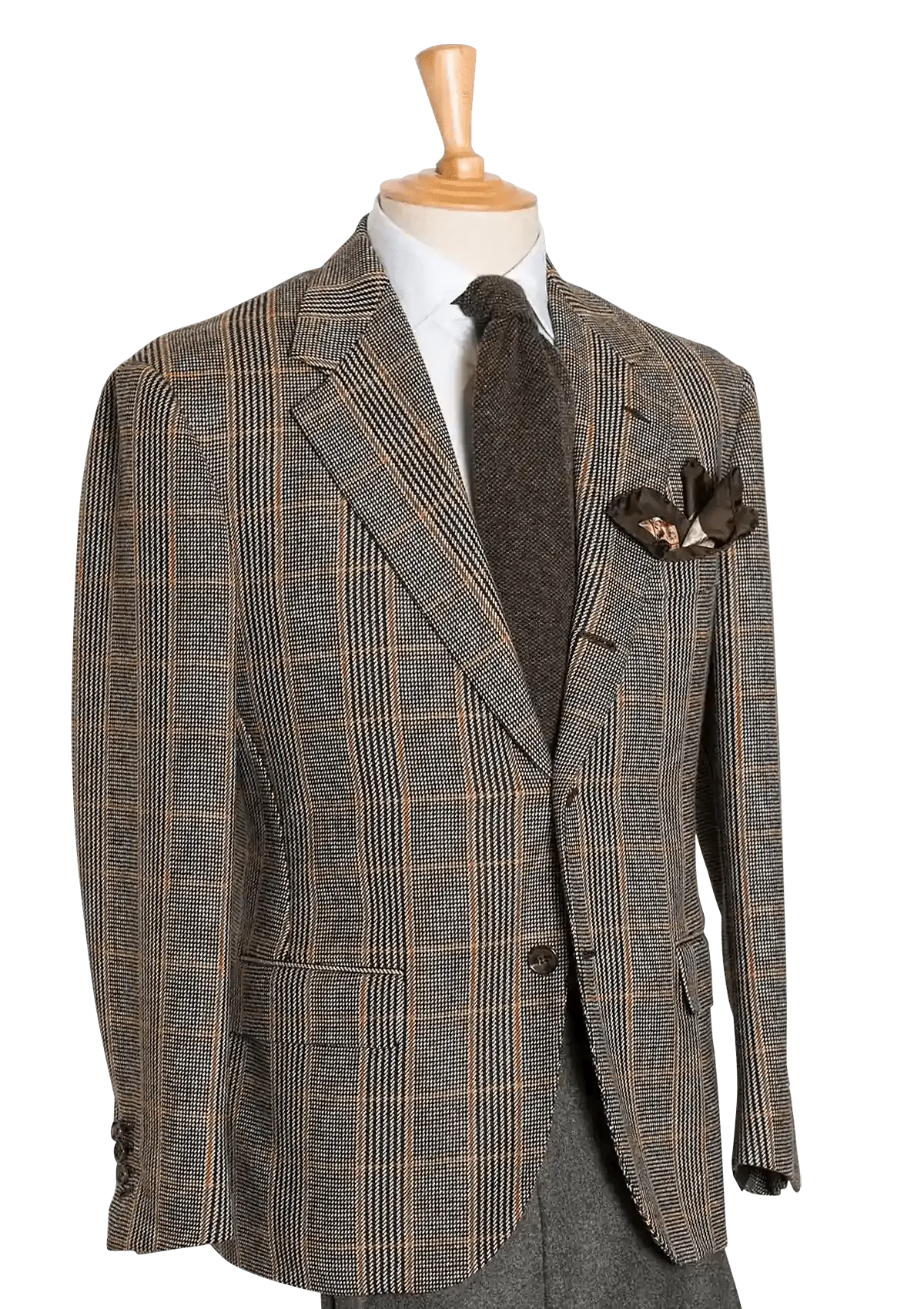 Grey Prince of Wales Tweed Jacket