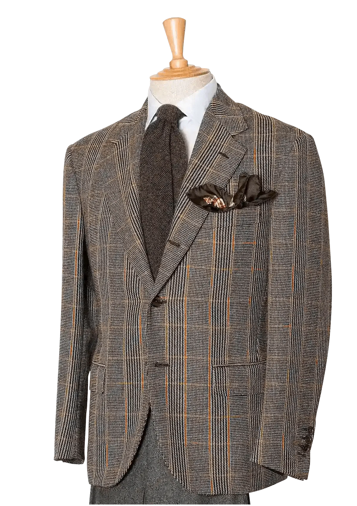 Grey Prince of Wales Tweed Jacket
