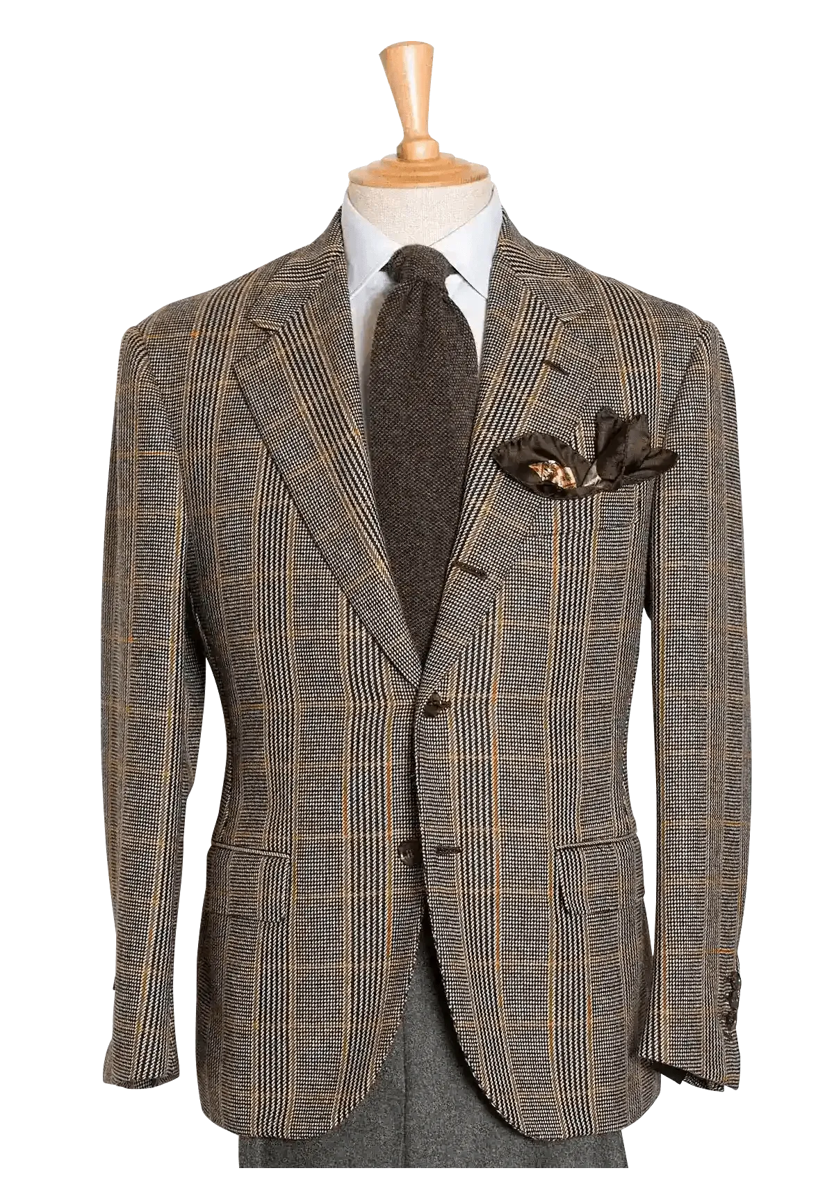 Grey Prince of Wales Tweed Jacket