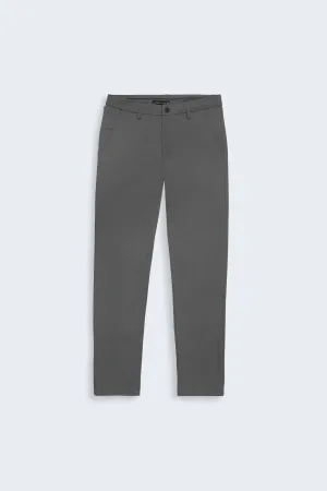 Grey Slim Fit Chino Pants