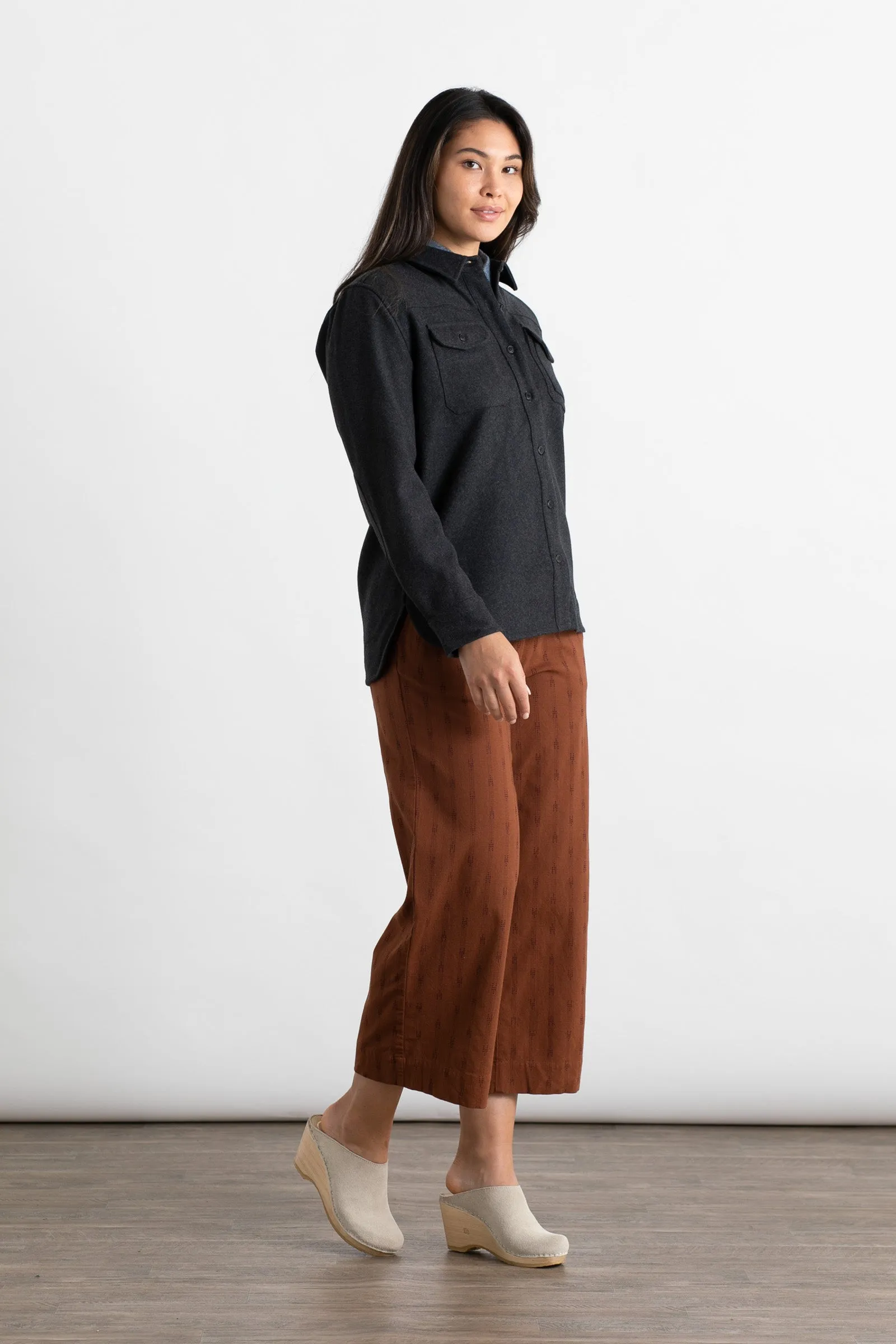 Harlow Overshirt / Charcoal