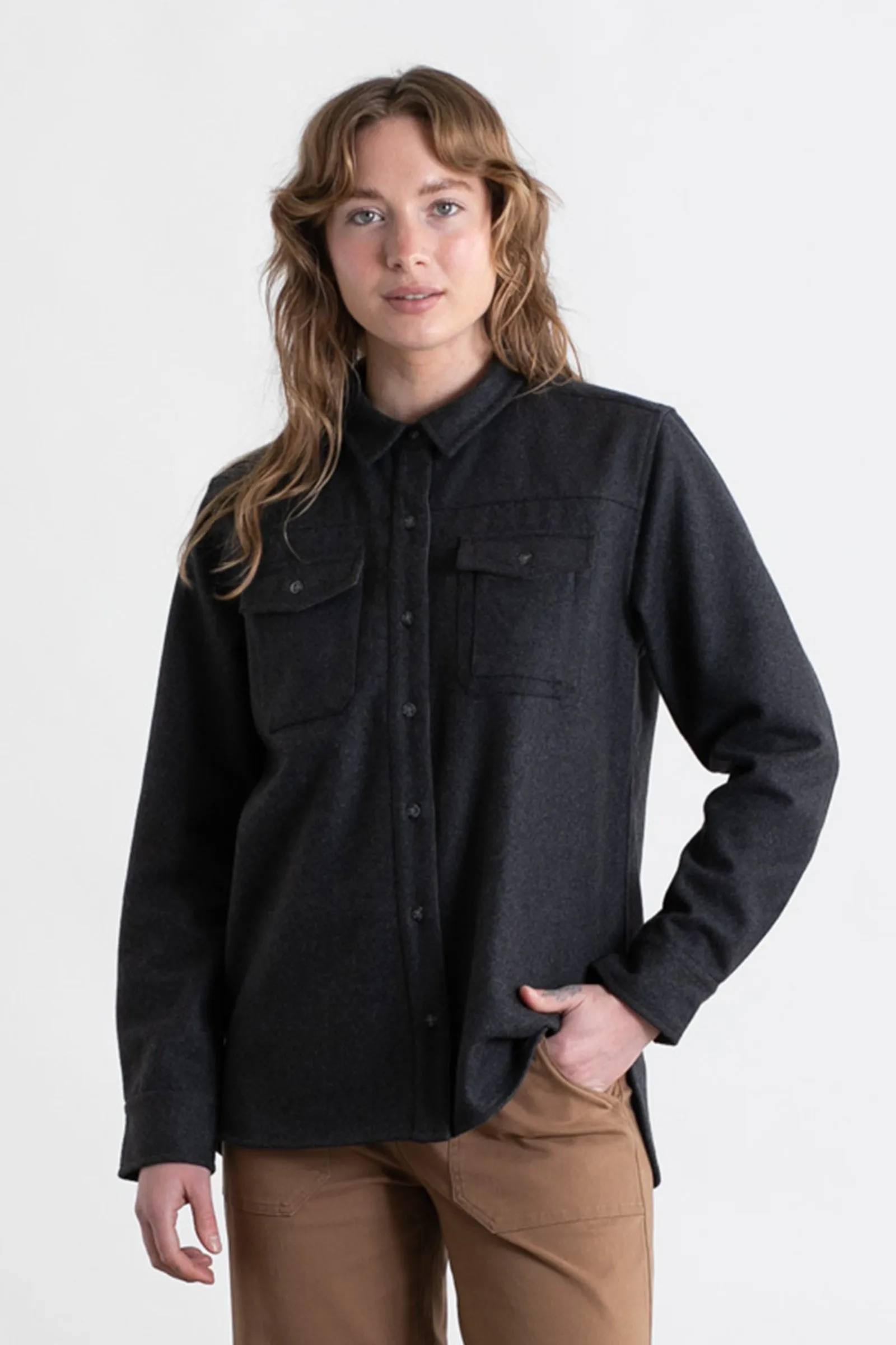 Harlow Overshirt / Charcoal
