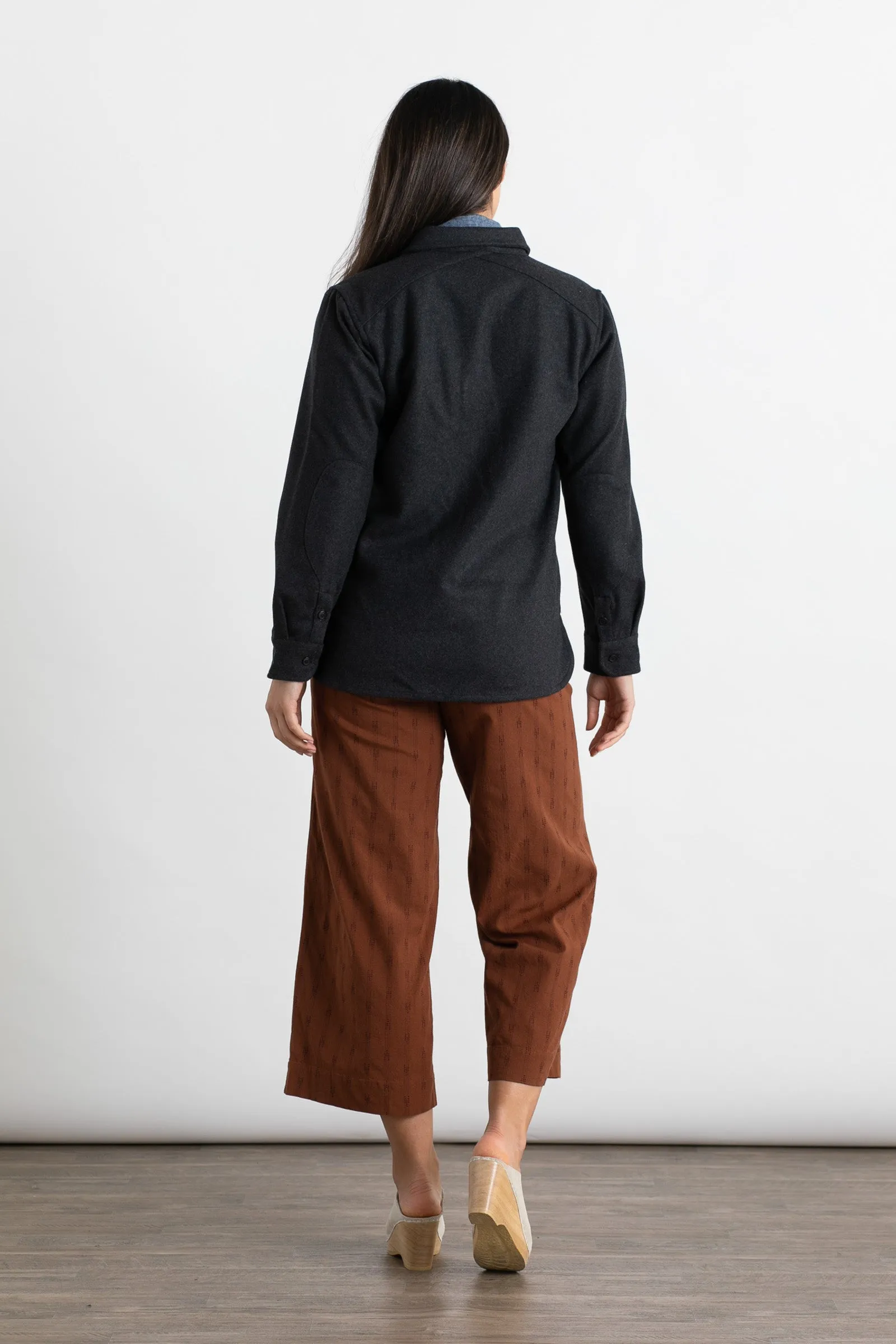 Harlow Overshirt / Charcoal