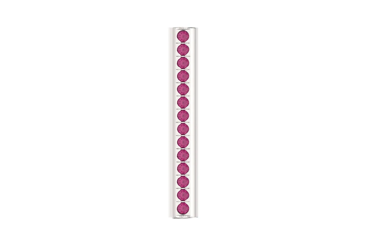HEART - Silver Birthstone Pavé - Pendant