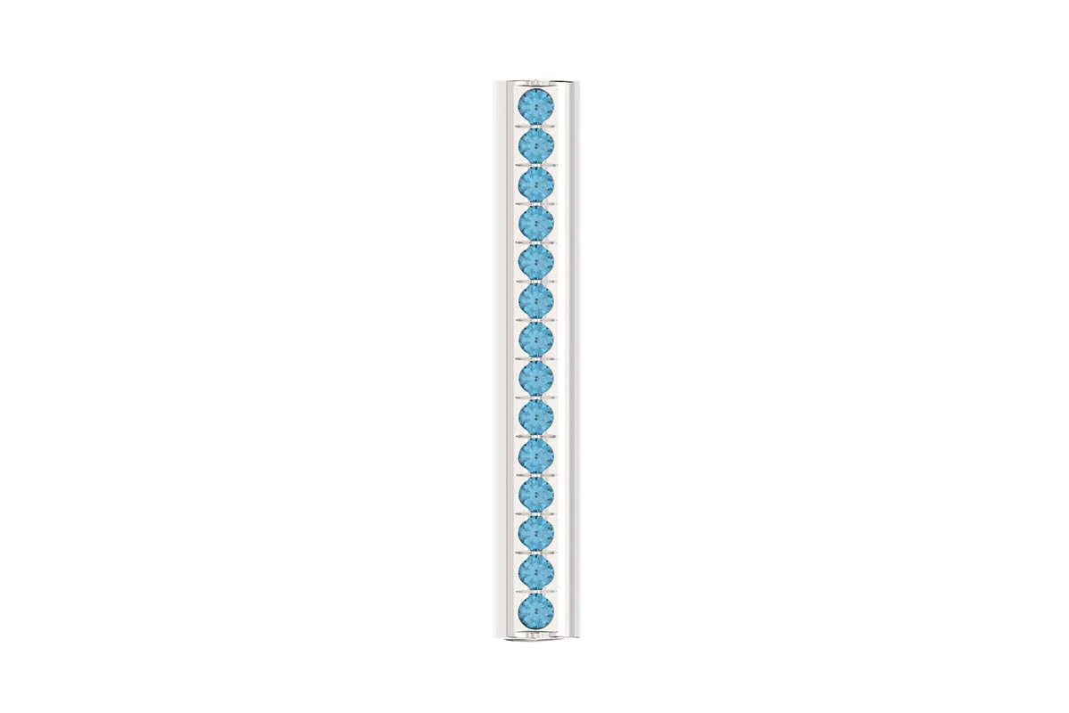HEART - Silver Birthstone Pavé - Pendant
