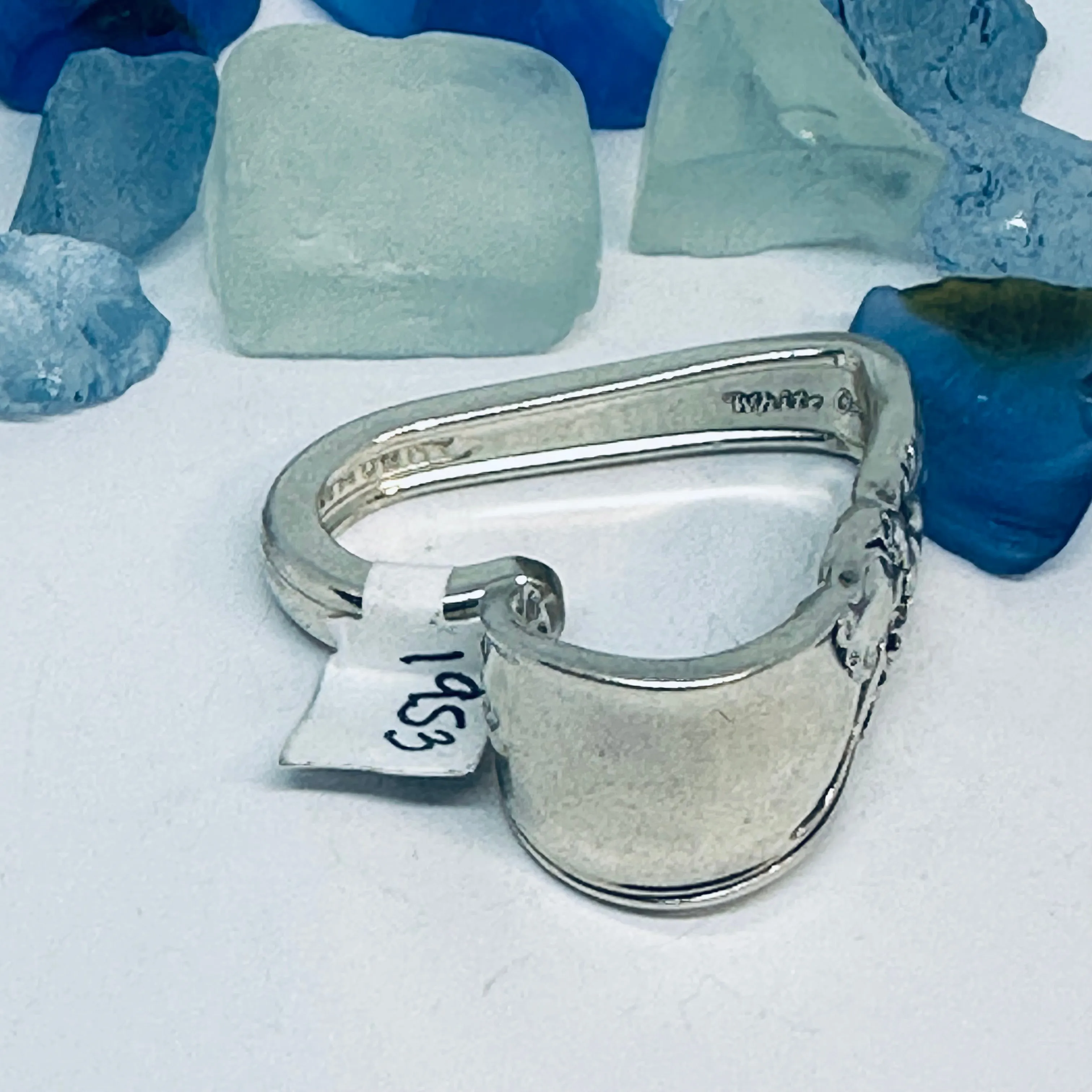 Hearts made from Vintage Silverware | Bent Spoon Fork | Heart-Shaped Pendant Necklace Keychain Key Ring | Silverware Jewelry | Love | Valentine's Day Gift