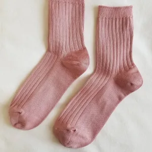 Her Socks -  Combed Cotton Rib