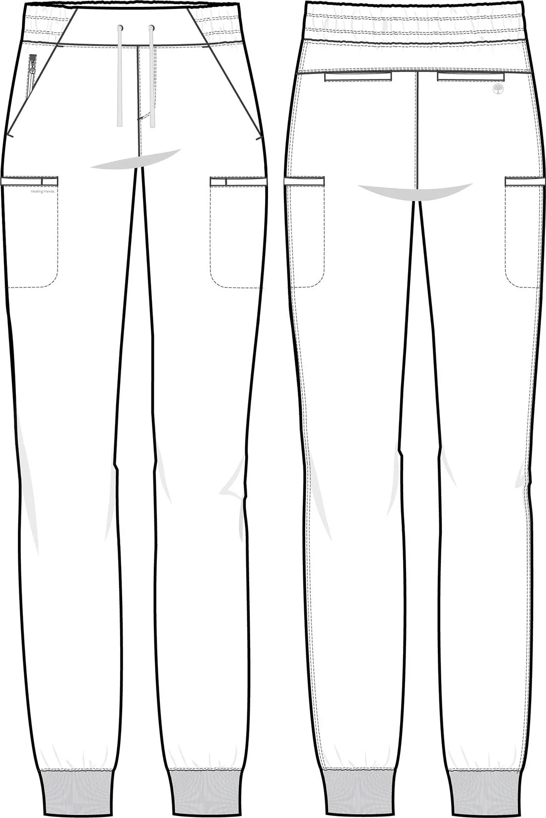 HH Works HH050 Rhea Jogger Pants Navy
