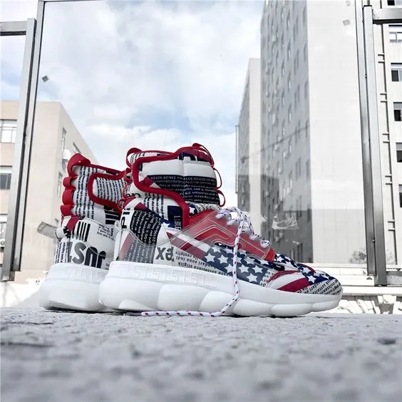 High Top Platform Sneaker Shoes