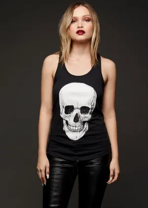 Highway to Hell Black Skull Tank Top