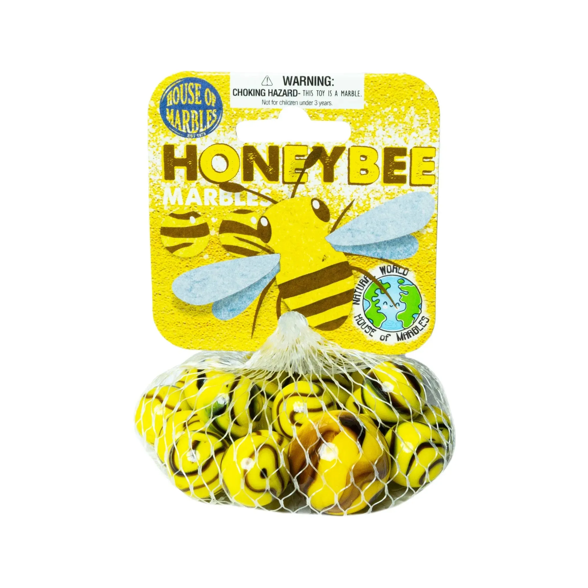 Honeybee Net Bag of  Marbles