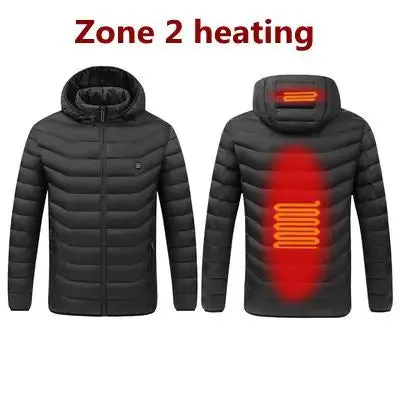 Hooded Heated Clothing Waterproof Warm Jackets