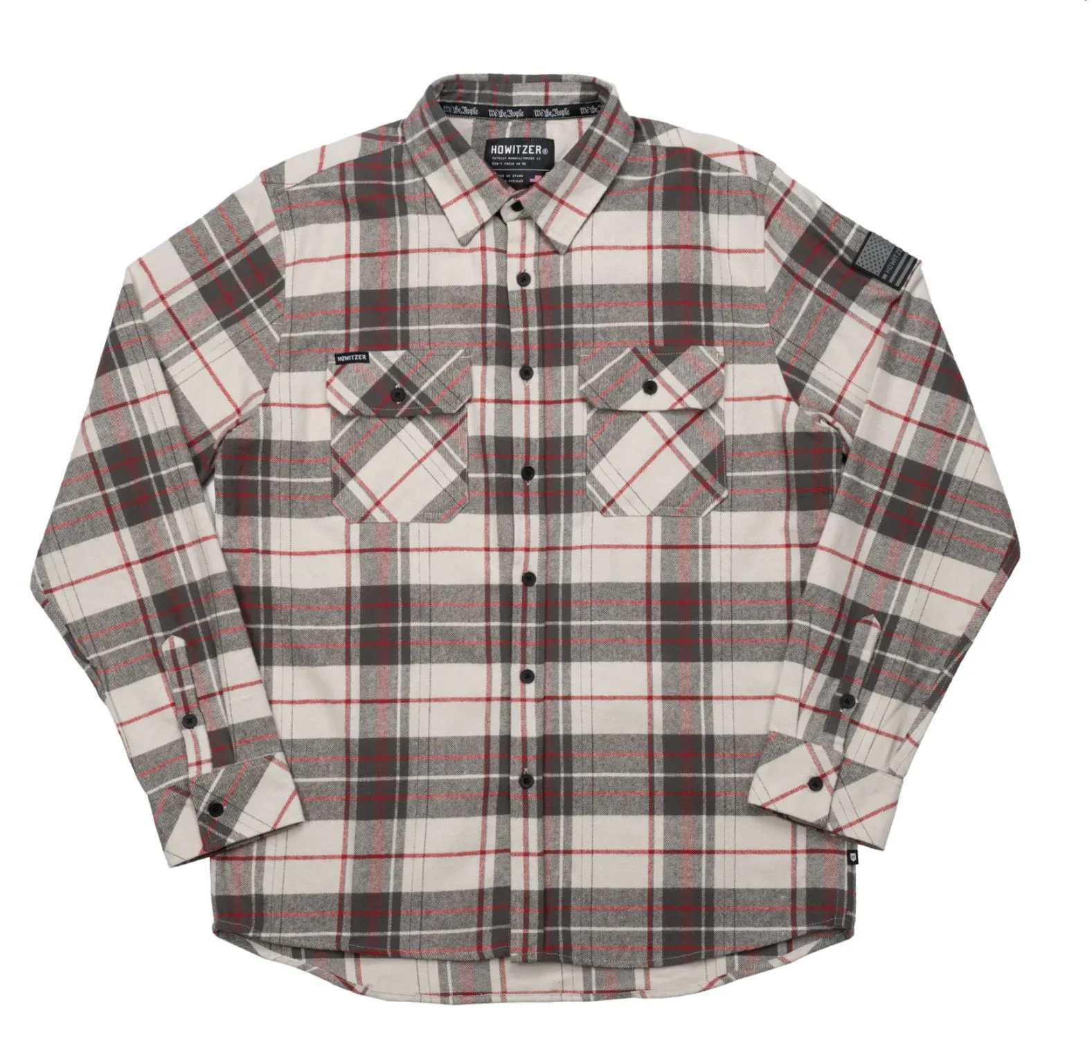 Howitzer Fort Light Khaki Flannel