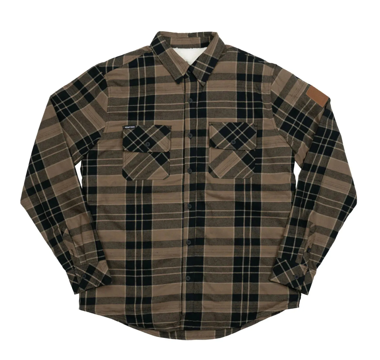 Howitzer Rifle Black and Grey Flannel